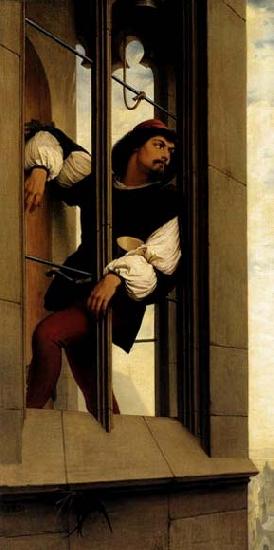 STEINLE, Edward Jakob von The Tower Watchman Germany oil painting art